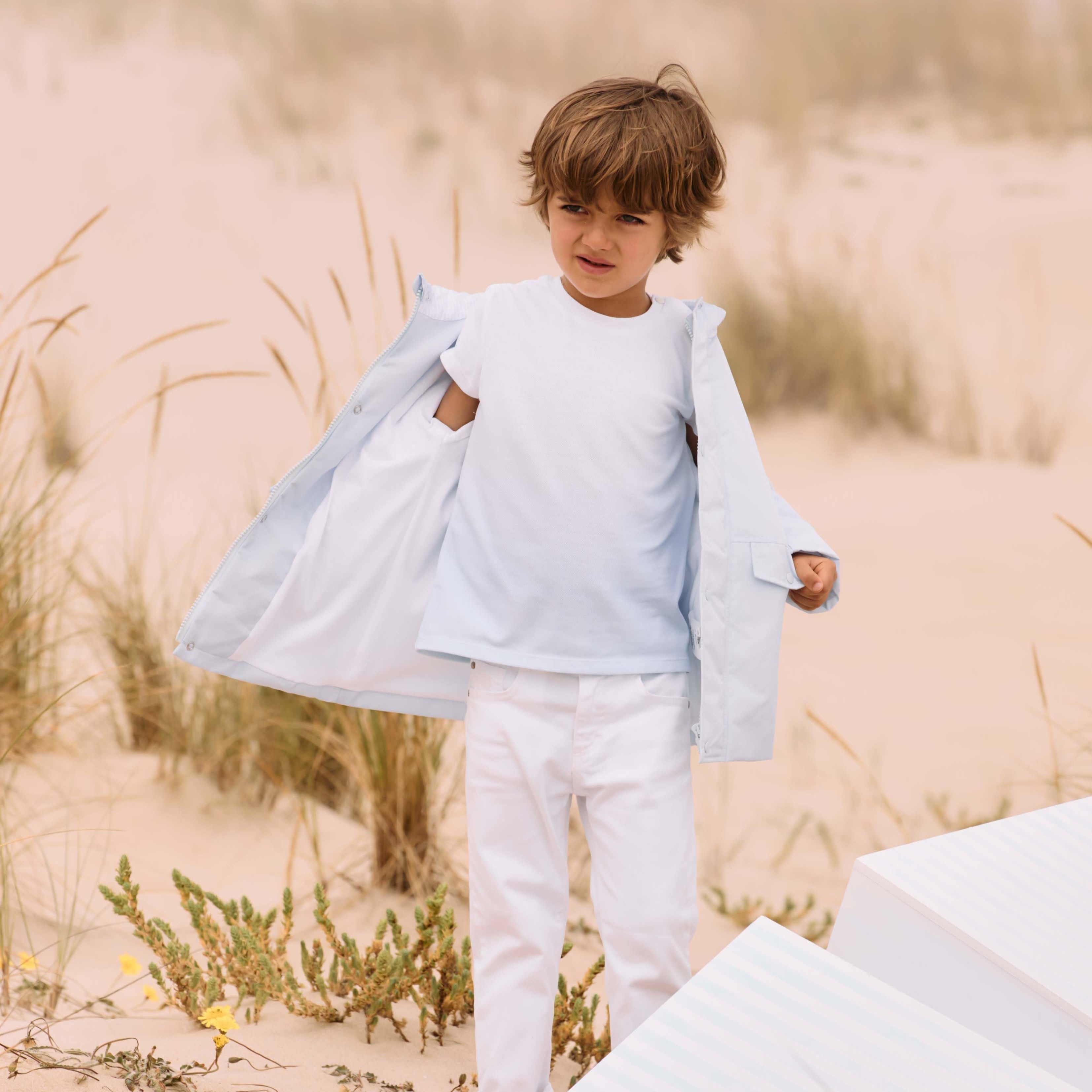 Boys White Pants
